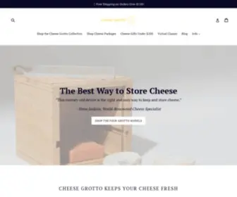 Cheesegrotto.com(Cheese Grotto) Screenshot