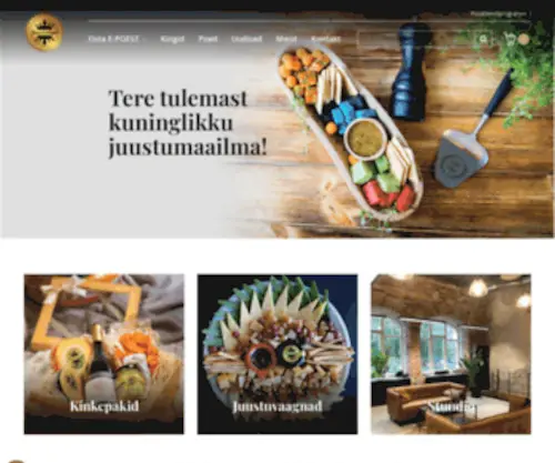 Cheesekings.com(Tere tulemast juustukuningriiki) Screenshot