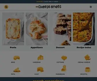 Cheeseknees.com(The Cheese Knees) Screenshot