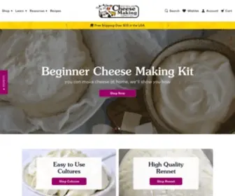 Cheesemaking.com(New England Cheesemaking Supply Company) Screenshot