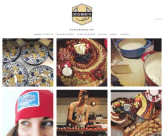 Cheesemonsterstudio.com(Woman-owned cheese company) Screenshot