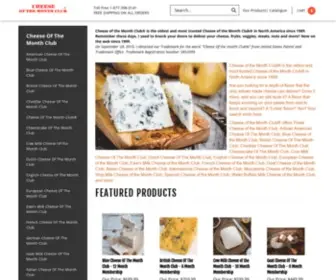 Cheeseofthemonthclub.com(Cheese of The Month Club) Screenshot