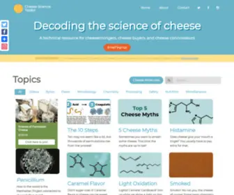 Cheesescience.org(Cheesescience) Screenshot