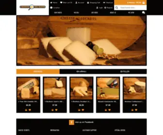 Cheesesecrets.com(Cheese Secrets) Screenshot