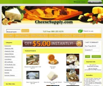 Cheesesupply.com(Appenzeller) Screenshot