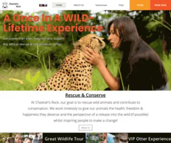 Cheetahsrock.org(Cheetah’s Rock) Screenshot