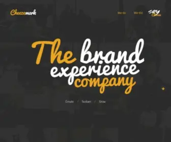 Cheezemark.com(Brand experience) Screenshot