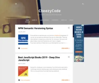 Cheezycode.com(Cheezycode) Screenshot