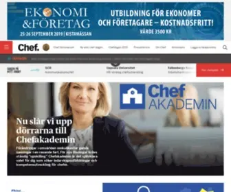 Chef.se(Störst i Sverige på ledarskap) Screenshot