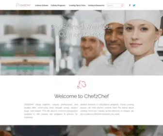 Chef2Chef.net(Explore Culinary School Options) Screenshot