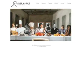 Chefallens.com(Chef Allen Consulting) Screenshot
