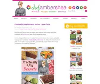 Chefambershea.com(Chef Amber Shea) Screenshot