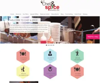 Chefandspice.co.uk(Chef and Spice) Screenshot