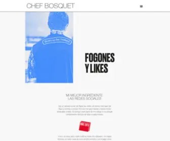 Chefbosquet.com(Sobre Mi) Screenshot