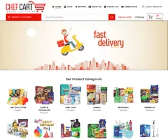 Chefcart.com.bd(Chef Cart Online Grocery Shopping in Dhaka) Screenshot
