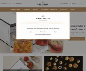 Chefcheffe.fr(Livraison Plateau Repas à Paris en Entreprise) Screenshot