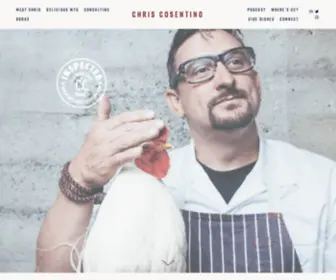 Chefchriscosentino.com(Chris Cosentino) Screenshot