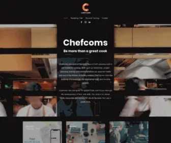 Chefcoms.com(A Chefs development) Screenshot