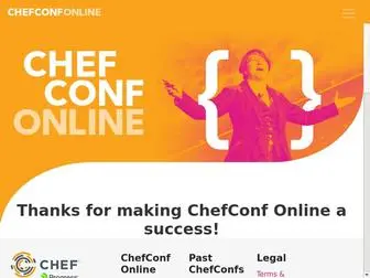 Chefconf.io(ChefConf Online) Screenshot