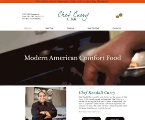 Chefcurrytogo.com(Chef Curry To) Screenshot