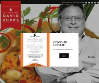 Chefdavidburke.com(Home Chef David Burke) Screenshot