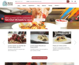 Chefdecocina.com(Chef de cocina) Screenshot