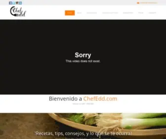 Chefedd.com(Chef Edd) Screenshot