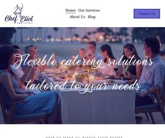 Chefeliotcayman.com(Chef Eliot) Screenshot