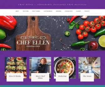 Chefellendoerr.com(Chef Ellen) Screenshot