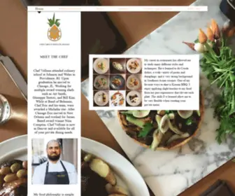 ChefericVollono.com(Chef Eric Vollono) Screenshot