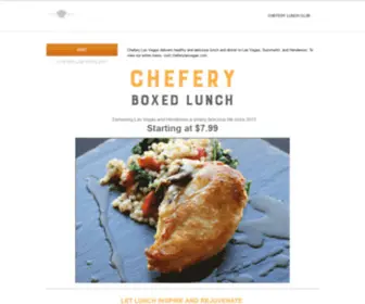 Cheferylunch.com(Chefery Lunch Club) Screenshot