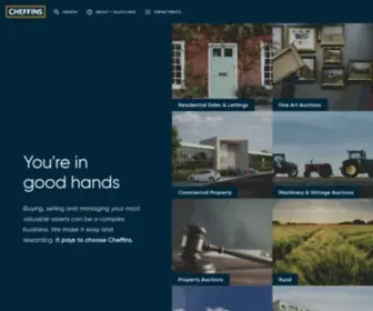 Cheffins.co.uk(Property) Screenshot