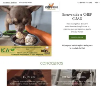 Chefguau.com.co(QUIENES SOMOS) Screenshot