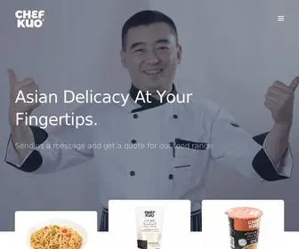 Chefkuo.co.uk(Chef Kuo) Screenshot