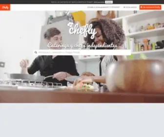 Chefly.co(Caterings y chefs independientes) Screenshot