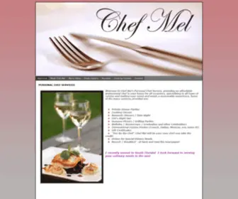 Chefmel.com(Chef Mel) Screenshot