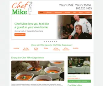 Chefmike.ca(Chef Mike) Screenshot