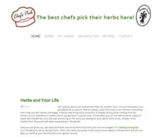 Chefs-Pick.com(Chef's Pick) Screenshot