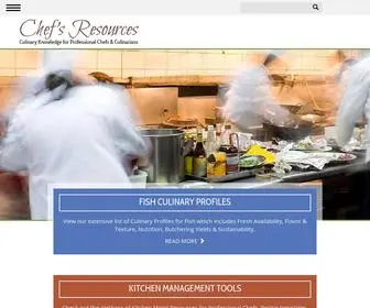 Chefs-Resources.com(Chefs Resources) Screenshot