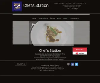 Chefs-Station.com(Chef's Station) Screenshot