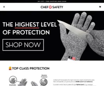 Chefsafety.com(Create an Ecommerce Website and Sell Online) Screenshot