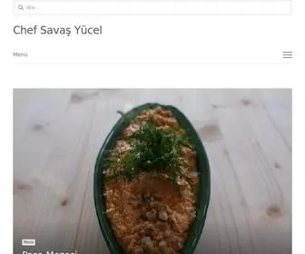 Chefsavasyucel.com(Chef) Screenshot