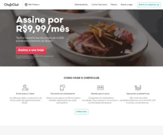 Chefsclub.com.br(Localização) Screenshot