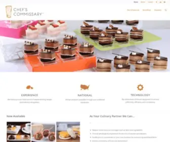 Chefscommissary.com(Our wholesale food service) Screenshot