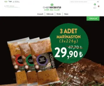 Chefseasons.com(Birlikte Daha Lezzetli) Screenshot