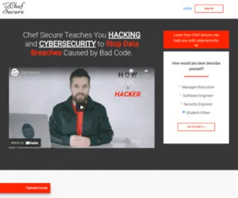 Chefsecure.com(Chefsecure) Screenshot