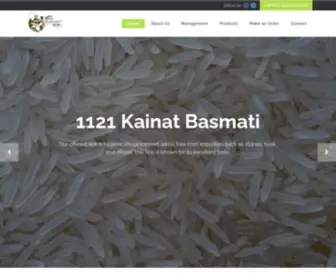 Chefselect.com.pk(Rice Trading Company) Screenshot