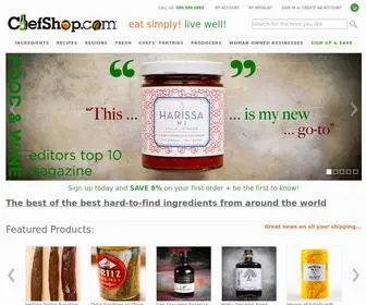 Chefshop.com(Hard-to-Find Ingredients at ChefShop.com) Screenshot