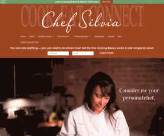 Chefsilvia.com(Chef Silvia) Screenshot