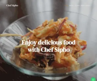 Chefsipho.com(Food) Screenshot